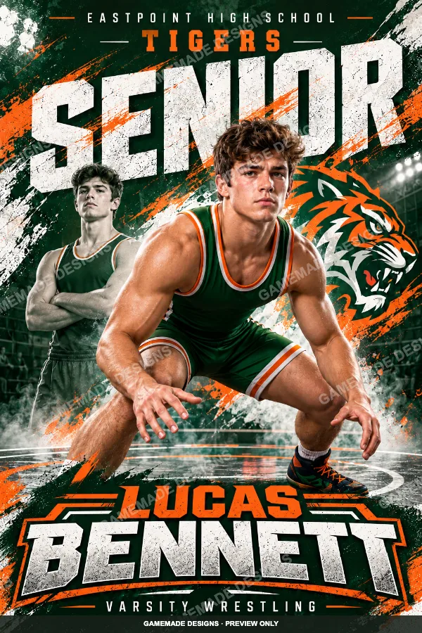 Mat Authority personalized sports design sample